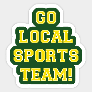 Go Sports! - Yellow Sticker